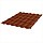 Металлочерепица Stynergy Classic Rooftop Бархат RAL 8004 0,5 сталь 1 кв.м