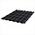 Металлочерепица Stynergy Classic Rooftop Бархат RAL 9005 0,5 сталь 1 кв.м