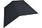 Планка конька плоского 190х190 0,5 GreenCoat Pural Matt RR 23 темно-серый (RAL 7024 мокрый асфальт)