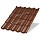 Металлочерепица МЕТАЛЛ ПРОФИЛЬ Трамонтана-XL (VikingMP E-20-8004-0.5)