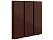 Софит без перфорации (Коричневый (RAL8017))