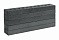Кирпич ригельный AG KLINKER Silk Bolt Flat (чёрный гладкий-матовый)