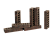 Кирпич RECKE облицовочный серия Halb 5-41-00-3-43