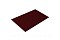 Плоский лист 0,45 PE-Double с пленкой RAL 3005 красное вино