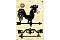 Флюгер большой Duck & Dog 067 Петух