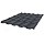 Металлочерепица Stynergy Stella Rooftop Бархат RAL 7024 0,5 сталь 1 кв.м