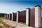 Колпак на столб под фонарь 390х390мм 0,5 Velur20 с пленкой RAL 8017 шоколад