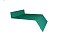 Отлив простой 200 0,45 PE с пленкой RAL 5021 водная синь