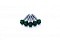 Саморезы 4,8х35 RAL 6005 (GL PRO)