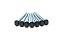 Саморезы 4,8х70 RAL 7024 (GL PRO)