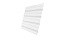 Профнастил С10В 0,4 PE RAL 9003 сигнальный белый