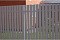 Штакетник М-образный А 0,45 PE RAL 3003 рубиново-красный