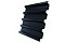 Профнастил H60R Grand Line 0,5 PurLite Мatt RAL 7024 мокрый асфальт