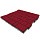 Тротуарная плитка Бельпассо, 40 мм, винный, гладкая
