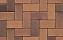 Тротуарная клинкерная брусчатка Muhr №08S Lachsrot spezial, 200*100*52 мм