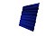 Профнастил С10В 0,45 PE с пленкой RAL 5002 ультрамариново-синий