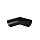 Угол желоба внутренний (Чёрный изумруд матовый (RR33))