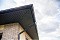 Софит металлический центральная перфорация 0,5 Quarzit lite с пленкой RAL 9005 черный
